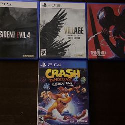 PS5 And PS4 Game Lot