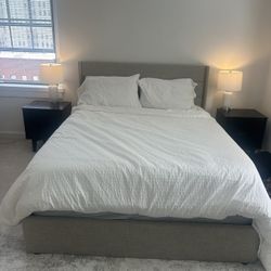 Queen Sized Storage Bed Frame 