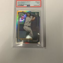 2024 Bowman Chrome Refractor Nick Kurtz Rookie Card