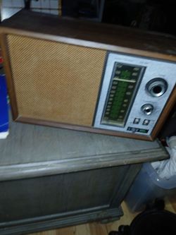 Vintage jc penny am-fm stero &weather radio
