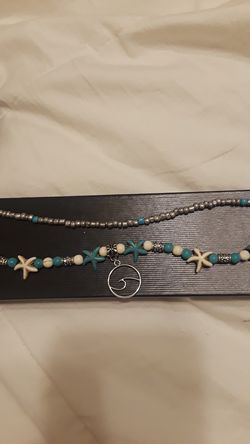 Turquoise anklet