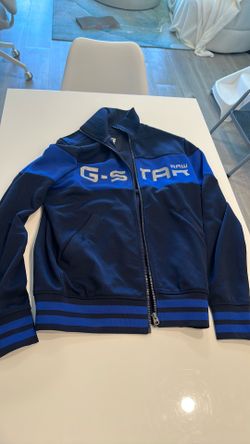 G-Star Raw Navy blue zip up jacket - S