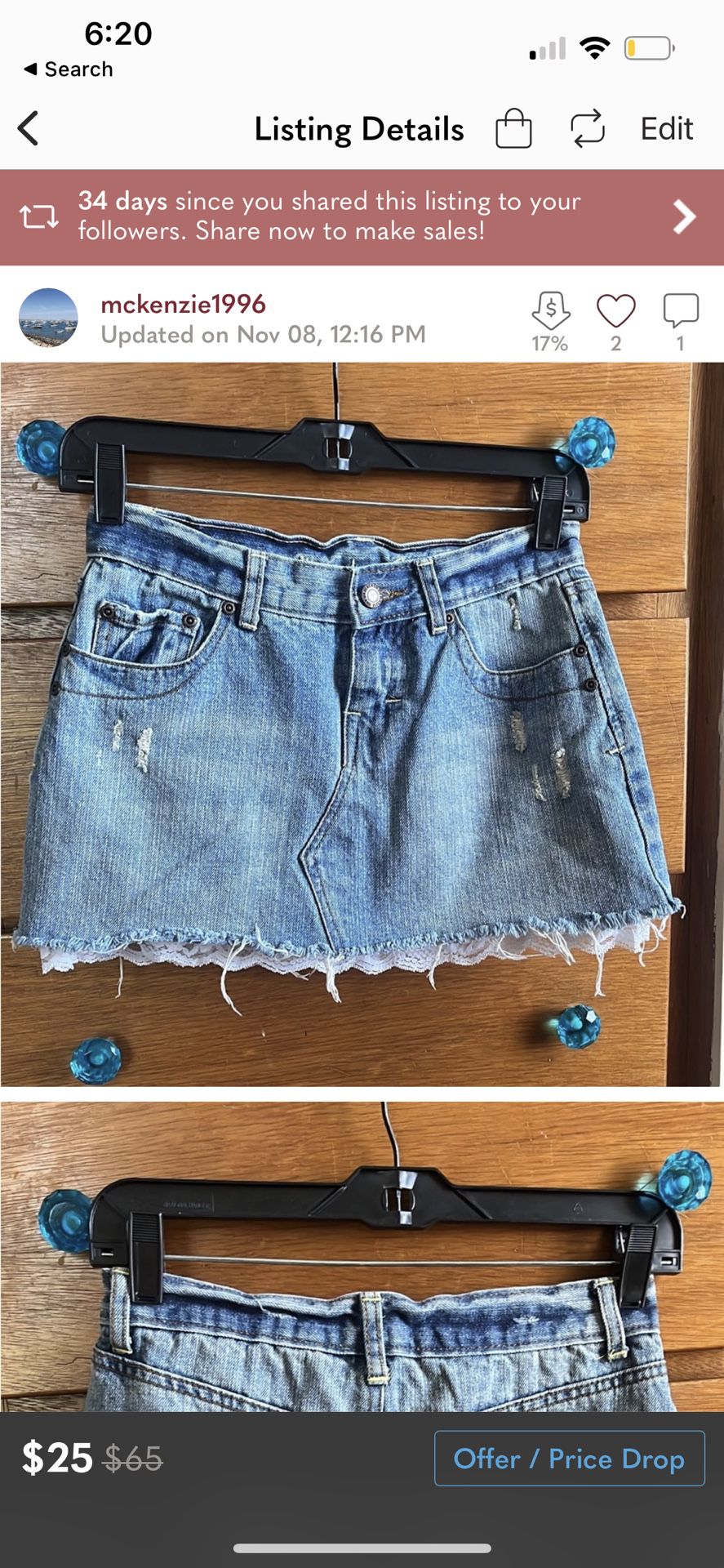 Abercrombie Mini Skirt