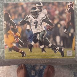 Micheal Vick Signed Photo Eagles