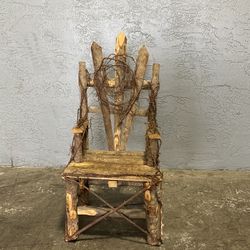 Antique Doll Chair