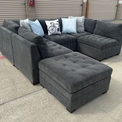 Gray Modular Costco Sectional Couch 