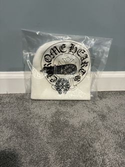 Chrome Hearts White Beanie 