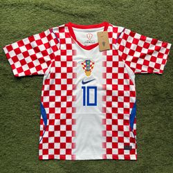 Croatia Home 2026 World Cup #10 Madrid Adult Soccer Jersey