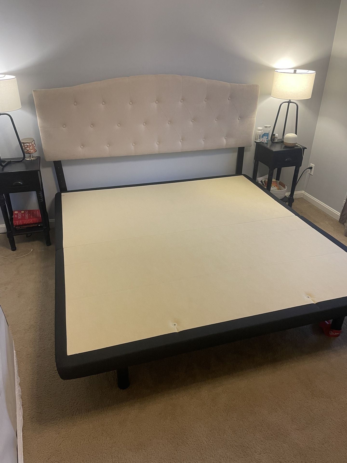 Electric Adjustable King Bed frame