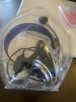 High power sound headphones