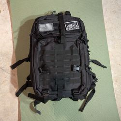 Tactical MOLLE Backpack – Excellent Condition