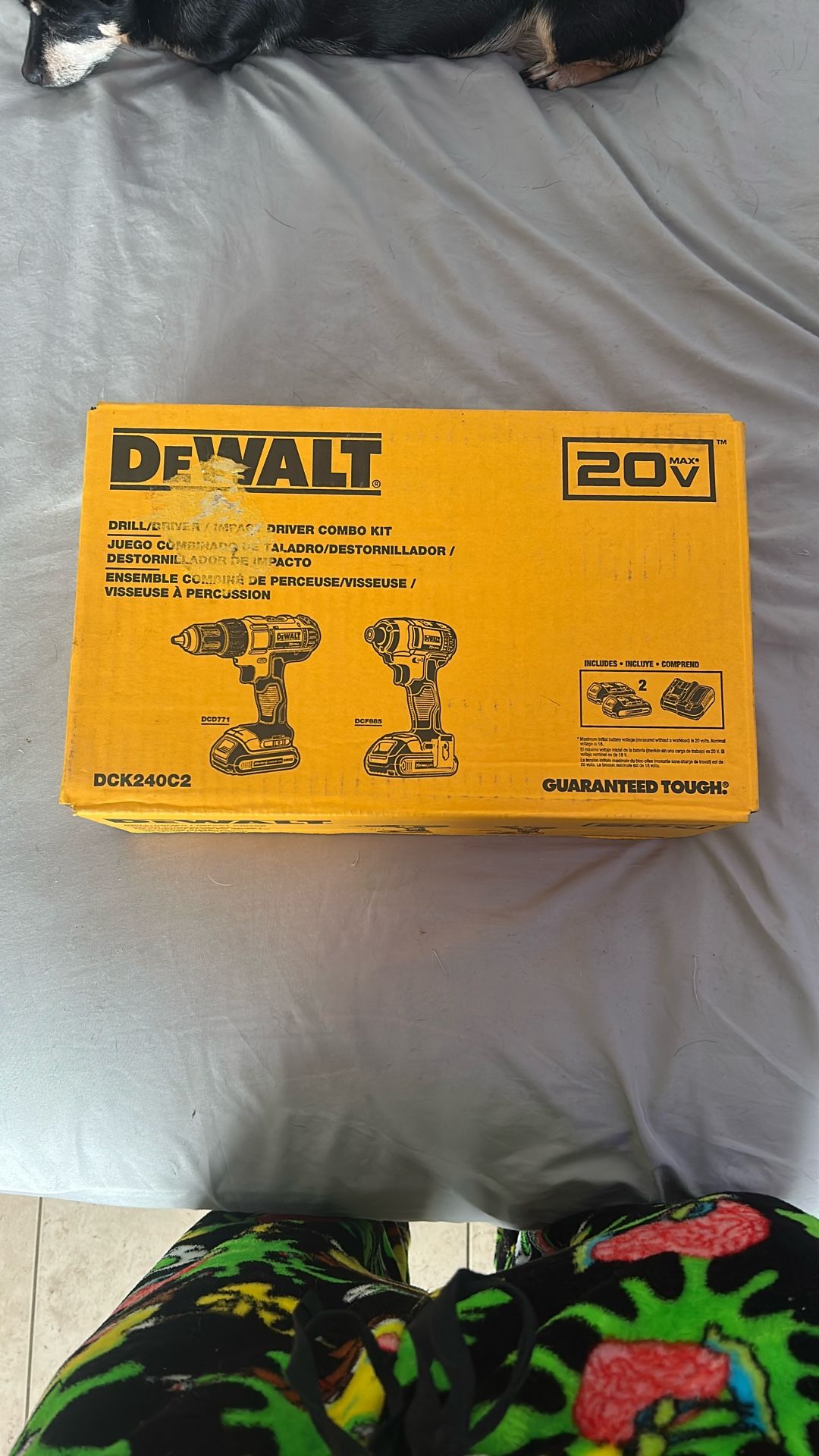 20v Dewalt Drill Set