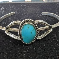 Turquoise Silver Bracelet