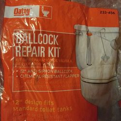 Oatey Toilet Ballcock with Plastic 12-Inch Fill Valve Kit with Float/New