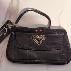 Candies Black Wristlet 