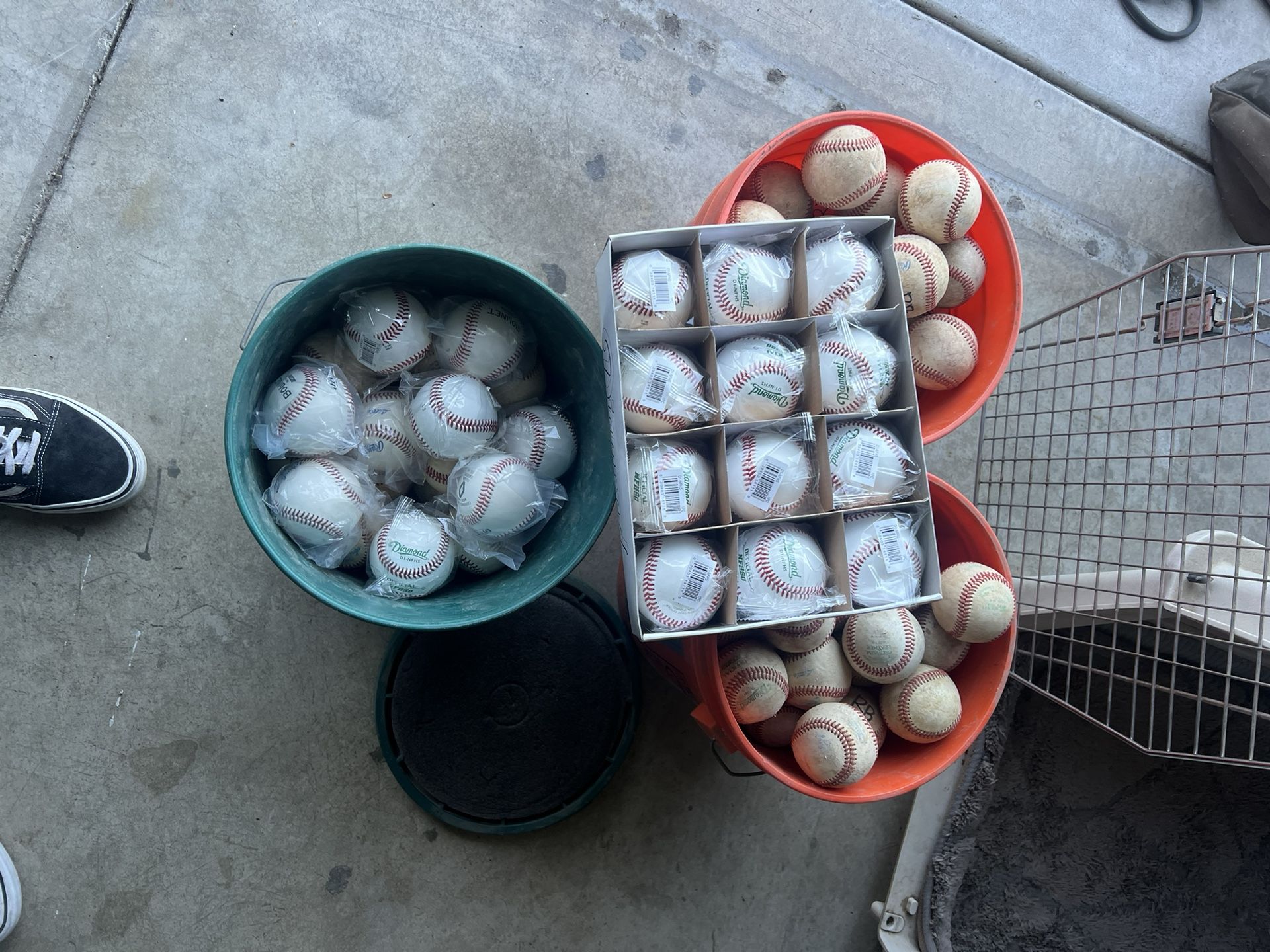 New And Used Baseballs