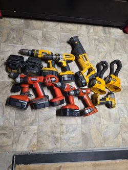 Power tools Dewalt, Black and Decker