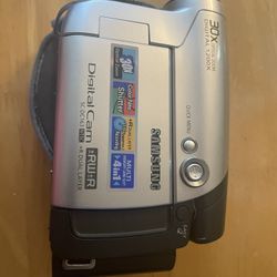 Silver And Black Samsung, Mini Dvd Camcorder