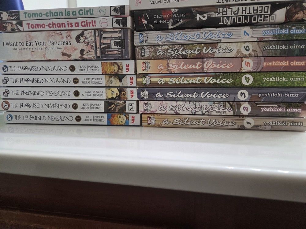 Assortment of Manga