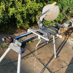 Ryobi Table Saw W/ Adjustable Stand 