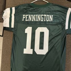 NY Jets Jersey - Pennington- NFL equipment  