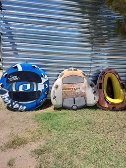 Lot of 3 Towable Water Toys