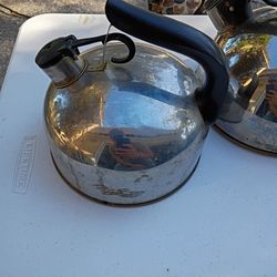 1801 Revere Ware Coffee Tea Kettle Pot Paul Revery