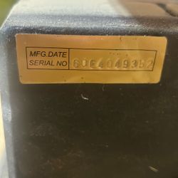 Vintage Belt Sander