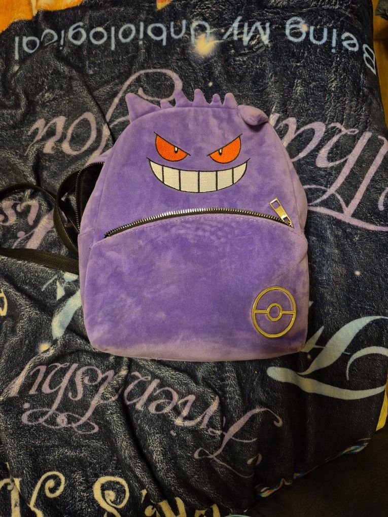 Gengar Backpack Purse