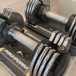 Adjustable Weight Dumbbell