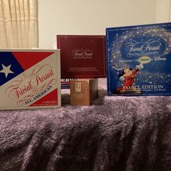 Trivial Pursuit Family Edition Pack With Several Other Card Packs