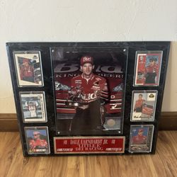 Dale Earnhardt Jr. Racing Plaque