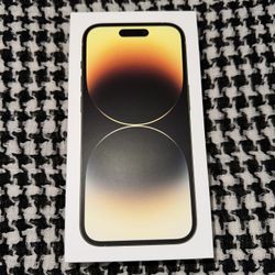New Sealed iPhone 14 Pro Gold 1TB iOS 16.1.1 Unlocked 