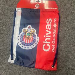 Cinch bags o morrales oficiales para guardar Lis accesorios para la práctica del fútbol
