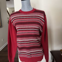 100% Cotton Ladies Sweater Size Large