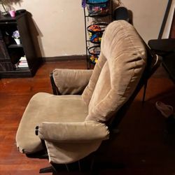 Wooden Rocking Chair Glider Nursing Chair