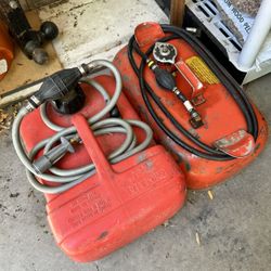 2 Boat Fuel Gas Tanks