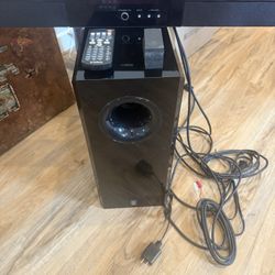Yamaha Sound Bar And Subwoofer YAS-71