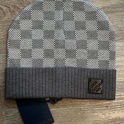 Grey LV Beanie