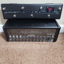 Barely*Used *Hughes & Kettner*Black*Spirit*200*(200w)*Guitar*Amp*Head