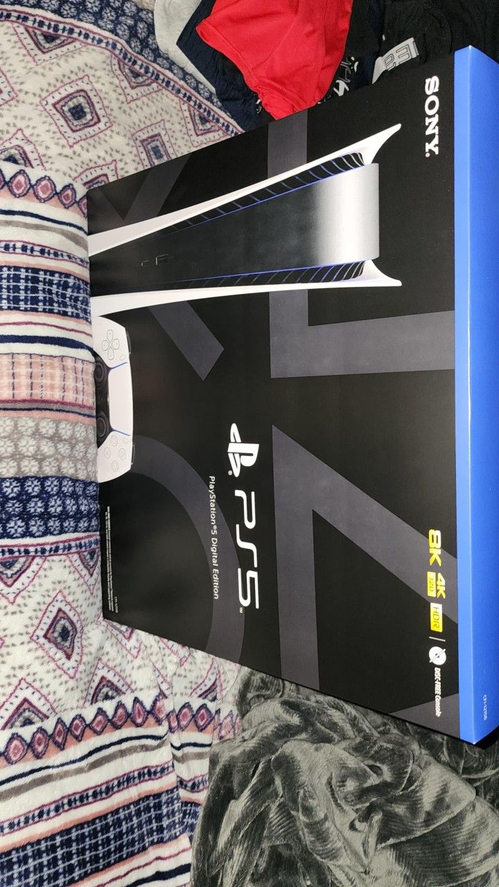 Ps5 Digital Edition Brand New *Open Box*