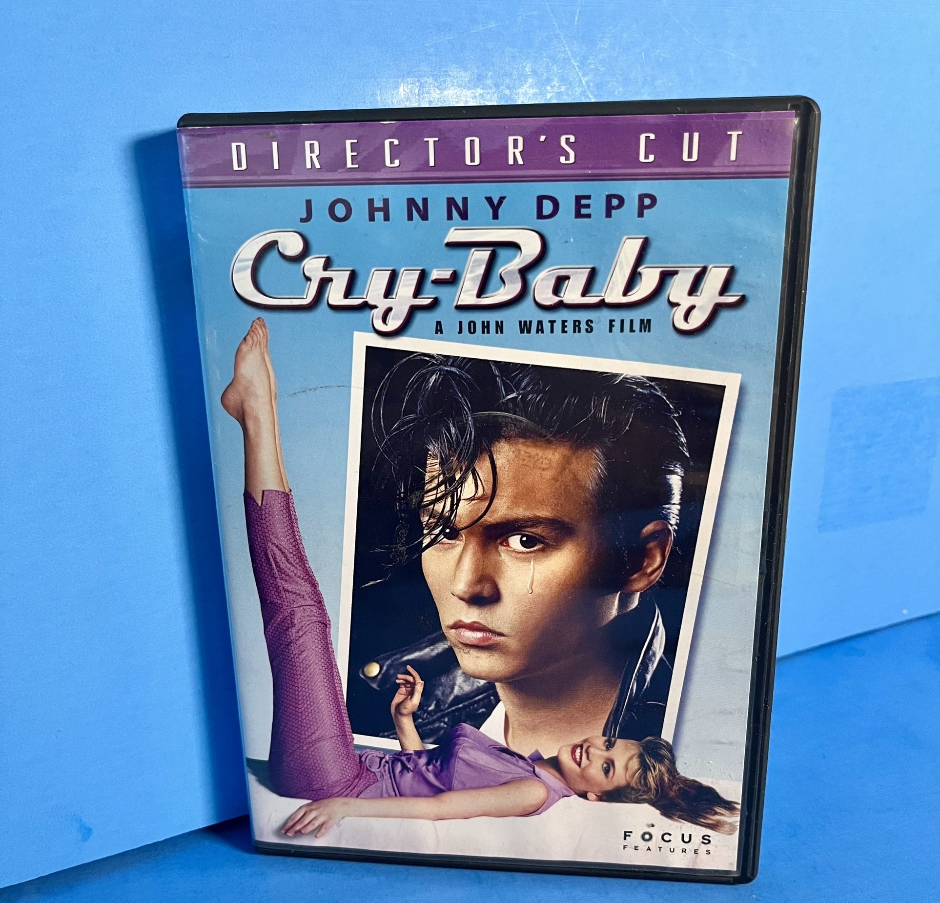 Cry-Baby DVD Director’s Cut Johnny Depp John Waters Focus Features Widescreen