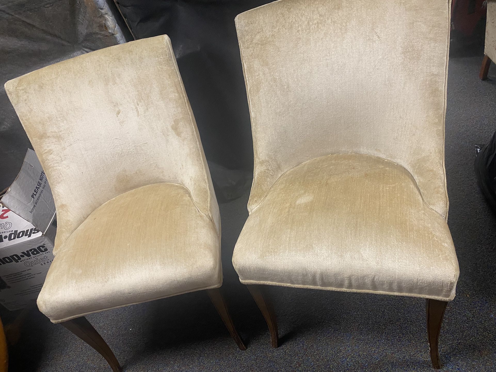 Vintage Velvet Chairs