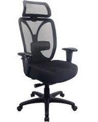 Tempur-Pedic Mesh Back Fabric Computer and Desk Chair, Black (TP6450-BLKMB)