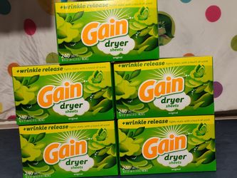 Gain Dryer Sheets 