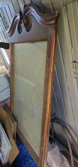 Vanity Mirror, Wood Frame