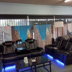 🥰 Power Reclining Sofa And Loveseat Set 