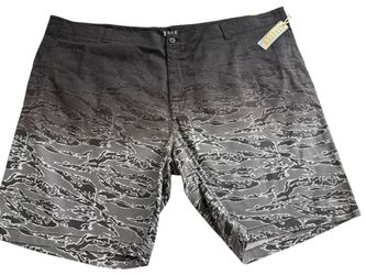 Men’s TRUE NATION Gray Camo Stretch Flat Front Shorts Size 56 MSRP $56 NWT