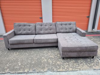 🚚 FREE DELIVERY – 🏠 Stunning Modern Tufted Sectional: The Ultimate Upgrade