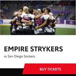 Empire Strykers All January Games 